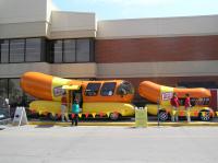Weinermobile at HyVee Foods, 2351 W. Locust St., Davenport, IA