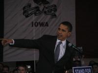 Barack Obama in Davenport, Iowa