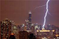 Lightning Over Chicago