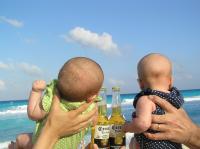 Babies in Cancun